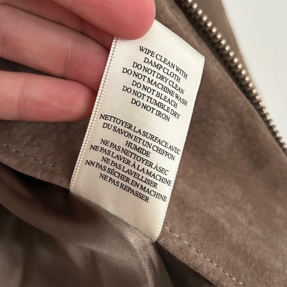 BLANKNYC Brown Suede Leather Moto Jacket Biker Style Buckle Belt Size Medium - Picture 11 of 11